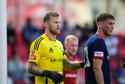 Östers målvakt Robin Wallinder