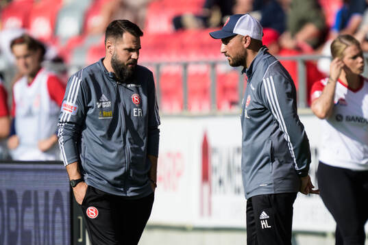 Sandvikens IFs huvudtränare Eldar Abdulic deppar