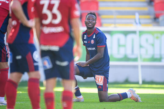 Sandvikens IFs Lague Byiringiro deppar