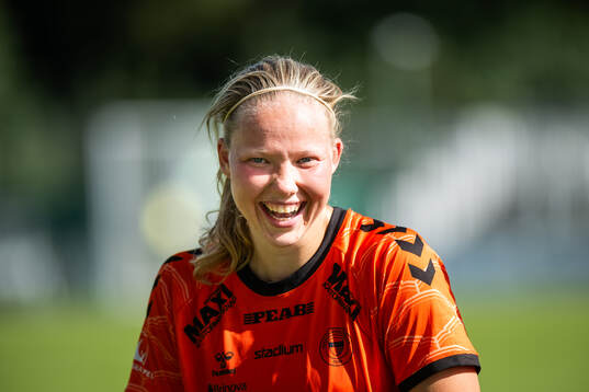 Kristianstads Hlin Eiriksdottir jublar
