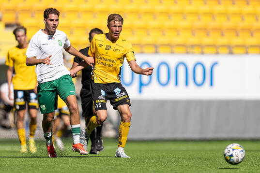 under fotbollsmatchen i P17 Allsvenskan Södra mellan