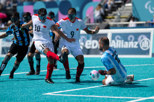 A handout photo made available by the Olympic Information
