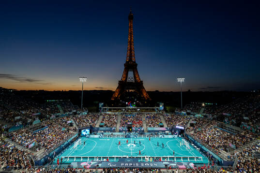 A handout photo made available by the Olympic Information