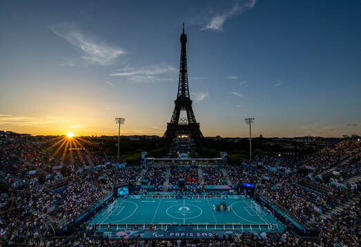 A handout photo made available by the Olympic Information