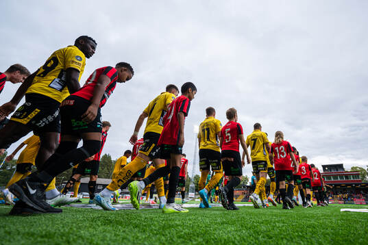 Elfsborgs och Brommapojkarnas spelare