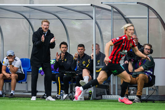 Elfsborgs manager Oscar Hiljemark