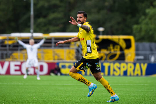 Elfsborgs Rami Kaib jublar