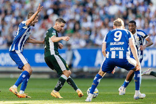 IFK Göteborgs Ramon Pascal Lundqvist och Hammarbys Oscar