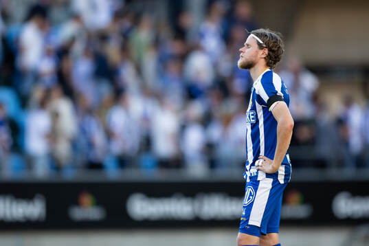 IFK Göteborgs Gustaf Norlin deppar