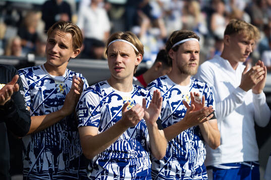 IFK Göteborgs Linus Carlstrand, Oscar Pettersson och