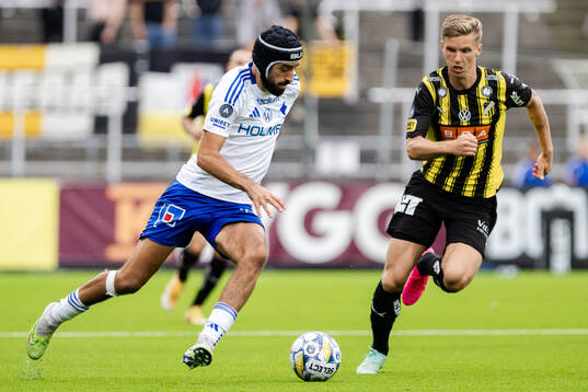 IFK Norrköpings Kristoffer Khazeni och Häckens Samuel