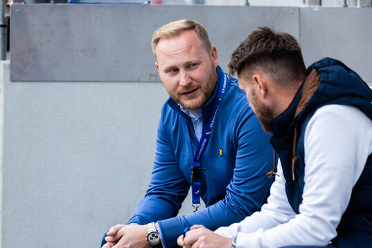 FK Norrköpings ordförande Sakarias Mårdh och IFK