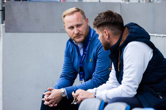 FK Norrköpings ordförande Sakarias Mårdh och IFK