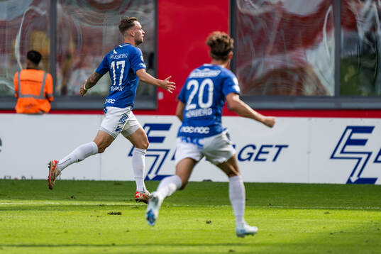 Trelleborgs Filip Bohman jublar