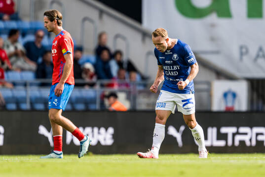 Trelleborgs Pierre Dahlin Larsen jublar