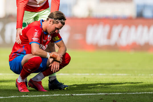 Helsingborgs Taylor Silverholt deppar