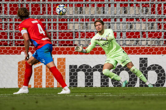 Helsingborgs målvakt Kalle Joelsson