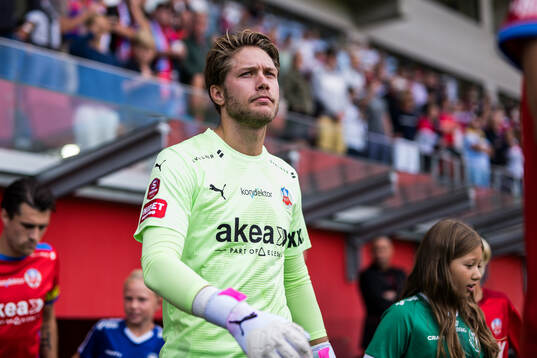 Helsingborgs målvakt Kalle Joelsson