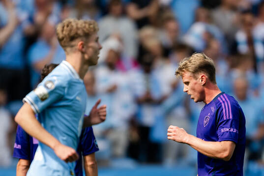 Djurgårdens Rasmus Schuller deppar