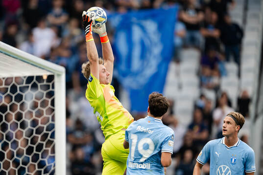 Djurgårdens målvakt Jacob Rinne