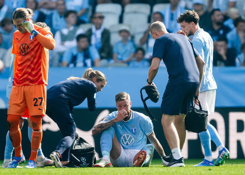 Malmö FFs Pontus Jansson får vård