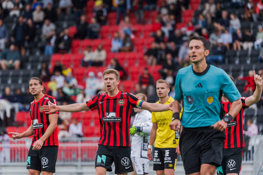 Brommapojkarnas Ludvig Fritzson reagerar