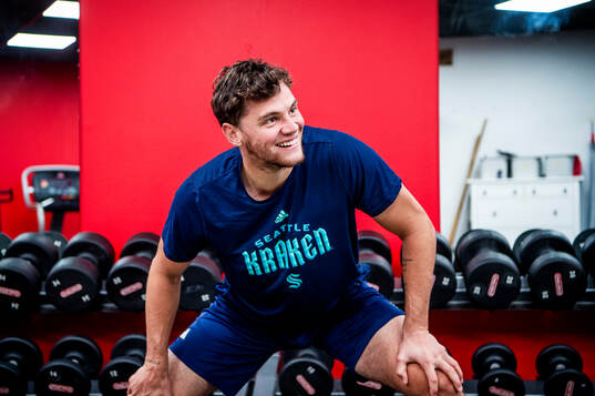 André Burakovsky tränar med Malmö Redhawks