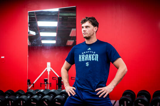 André Burakovsky tränar med Malmö Redhawks