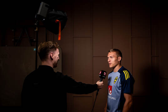 Ludwig Augustinsson of the Swedish national football team