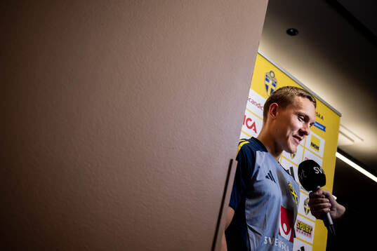 Ludwig Augustinsson of the Swedish national football team