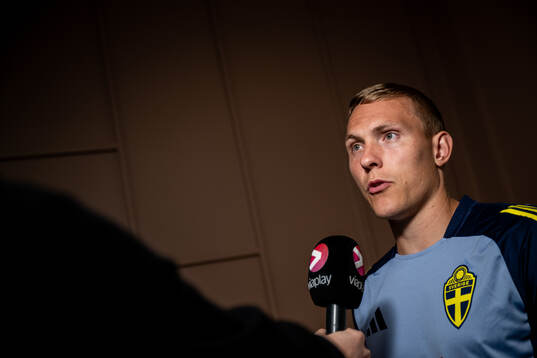 Ludwig Augustinsson of the Swedish national football team