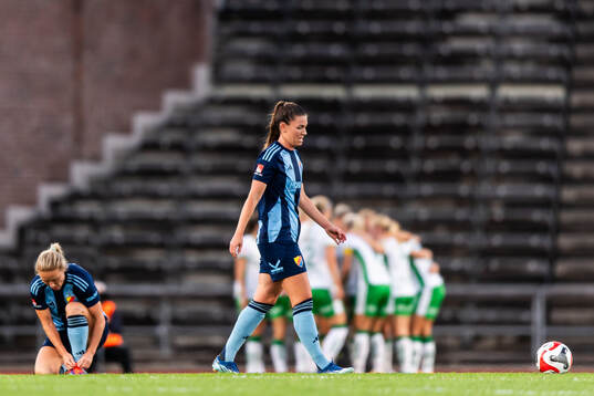 Djurgårdens spelare deppar