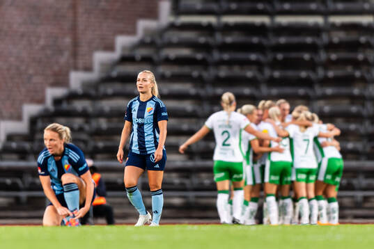 Djurgårdens spelare deppar