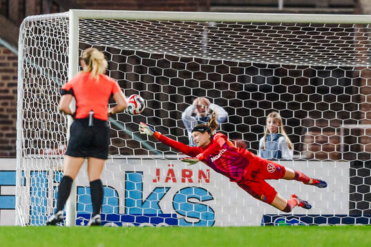 Djurgårdens målvakt Elvira Björklund