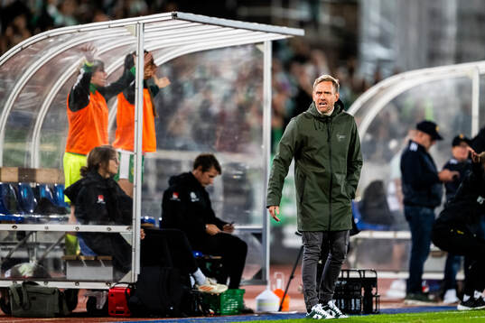 Hammarbys tränare Martin Sjögren