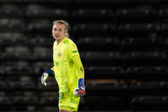 Hammarbys målvakt Anna Tamminen