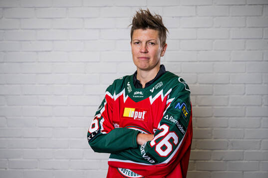 Frölundas tränare Erika Holst