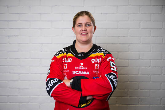Luleås tränare Melinda Olsson