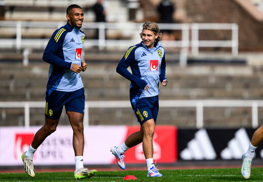 Isak Hien and Sebastian Nanasi of the Swedish men's
