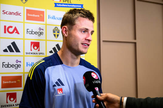 Mattias Svanberg of the Swedish men's football national team