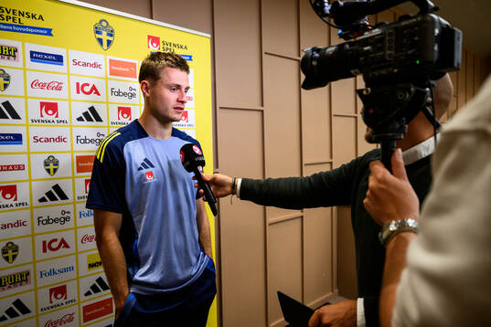 Mattias Svanberg of the Swedish men's football national team