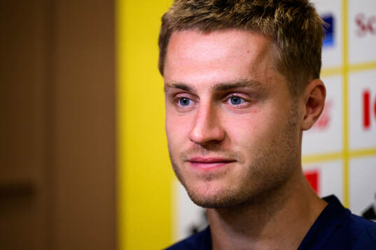 Mattias Svanberg of the Swedish men's football national team