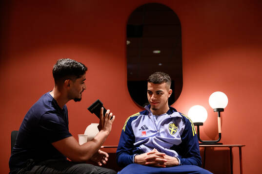 Yasin Ayari of the Swedish men's football national team