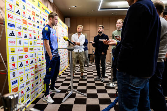 Mattias Svanberg of the Swedish men's football national team