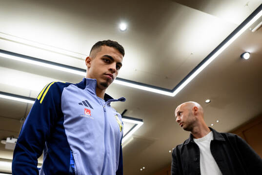 Yasin Ayari of the Swedish men's football national team