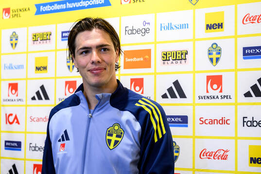 Goalkeeper Jacob Widell Zetterström of the Swedish men's