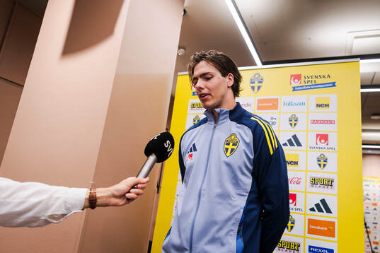 Goalkeeper Jacob Widell Zetterström of the Swedish men's