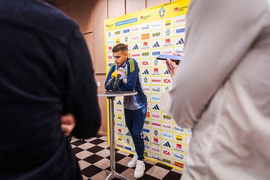 Yasin Ayari of the Swedish men's football national team