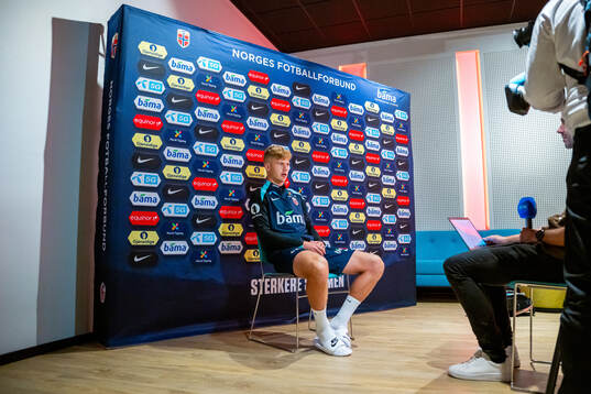 Sindre Walle Egeli of the Norwegian national football team
