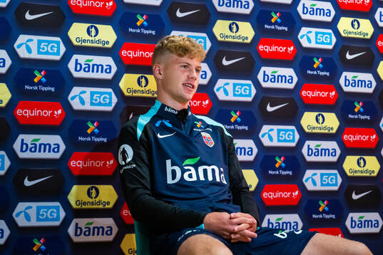 Sindre Walle Egeli of the Norwegian national football team